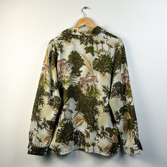 Vintage blouse - jungle/animal theme - relaxed fit 11/12 - Picture 5 of 7